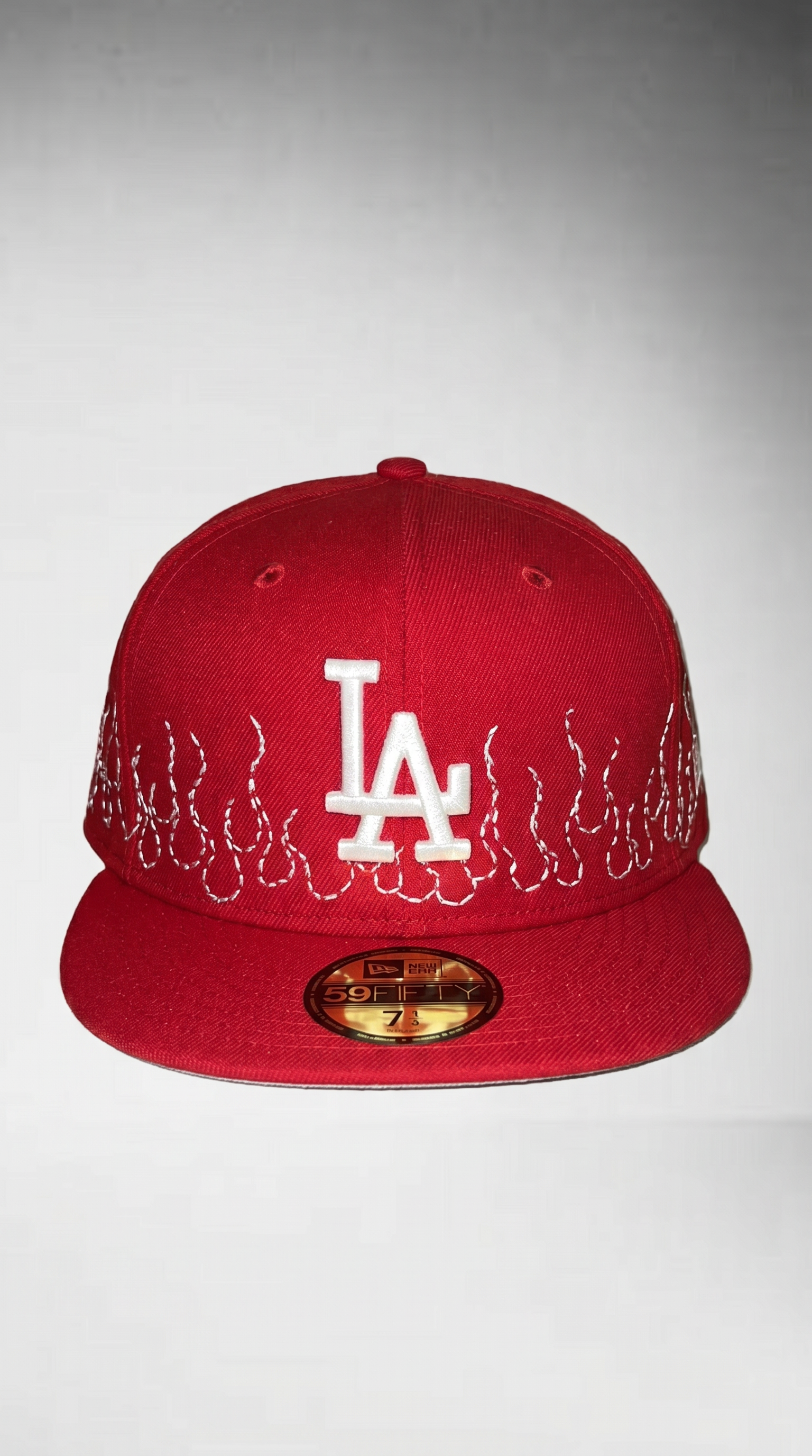 Los Angeles Dodgers (Red) Flames